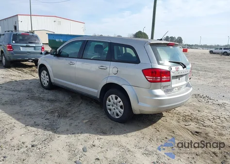 2014 Dodge Journey American Value Pkg z USA, uszkodzony, nr VIN 3C4PDCABXET101061